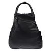 Großer Damen Rucksack Tasche Citybag Leder Optik Bodybag Produktbild-Vorschau 2