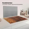 KitchenYeah© Herdabdeckplatte Rost - Braun - Orange - Produktbild-Vorschau 3