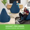 Green Bean® Sitzsack mit Rückenlehne "Cozy" 80x70x90cm - Produktbild-Vorschau 3
