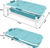UISEBRT Klappbadewanne 132x61x54cm Faltbare Badewanne Produktbild-Vorschau 2