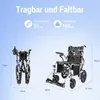 Elektrorollstuhl faltbar mit Joystick, Faltrollstuhl für Produktbild-Vorschau 9