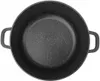 A top-down view of a black pot with speckled gray interior and two handles. Náhled obrázku produktu