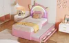 Ulife Kinderbett in Einhornform mit Ausziehbett und Produktbild-Vorschau 15