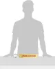 A silhouette of a person holding a Toblerone chocolate bar. Anteprima dell’immagine prodotto