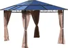 4 Seitenteile für Hardtop Pavillon 3x3,6m Seitenwandset Produktbild-Vorschau 3