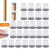 Möbelgleiter 23x30 mm – 32 Stück Filz-Silikon-Pads für Produktbild-Vorschau 6
