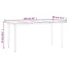 vidaXL 7-tlg. Garten-Essgruppe Schwarz PVC-Rattan Produktbild-Vorschau 11