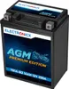 Elektronische AGM-Motorradbatterie YB14-B2, 12 V, 14 Ah, Produktbild-Vorschau 2
