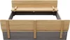 AXI Sandkasten Ella aus Holz mit Deckel XL | Sand Kasten Produktbild-Vorschau 3