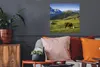 MuchoWow® Poster Kuh - Berg - Alpen 50x50 cm - Produktbild-Vorschau 2
