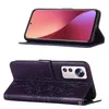 Xiaomi 12 Lite Hülle, Schmetterling Prägung Flip Leder Produktbild-Vorschau 2