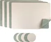 6 Stück Platzset Kunstleder, Wendbares Tischset 45x30cm, Produktbild-Vorschau 1