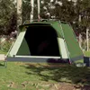 vidaXL Campingzelt 4 Personen Grün Quick Release Produktbild-Vorschau 3