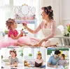 GOPLUS Kinder-Schminktisch mit Stuhl, Frisiertisch-Set mit Produktbild-Vorschau 5