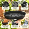 Plastard 3er Set Blumentopf-Untersetzer Ø 45 cm Rund Produktbild-Vorschau 6