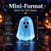 Mini Halloween Geister, 40 Stück in 8 Farben, Produktbild-Vorschau 2