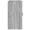 vidaXL Szafka ścienna Szara Sonoma 60x31x60 cm Materiał Podgląd zdjęcia produktu 4