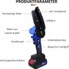 6 Zoll Mini-Kettensäge, tragbare elektrische Kettensäge, Produktbild-Vorschau 8