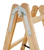 Baulich | Holzleiter - 2 x 5 Stufen - beidseitige - aus Produktbild-Vorschau 2