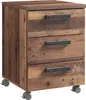 Rollcontainer CLIF von Forte Old-Wood Vintage / Beton Produktbild-Vorschau 2