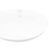 A close-up view of a white ceramic sink basin. Podgląd zdjęcia produktu
