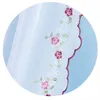 Gardinenset Voile mit Stangendurchzug, 120x140 cm, Blumen Produktbild-Vorschau 5