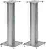 Norstone STYLUM 2 SPEAK STANDS/PAIR/SILVER SATIN Produktbild-Vorschau 1