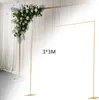 3*3m Svatební oblouk Party Flower Rack Dveřní stojan Pozadí Náhled obrázku produktu 2