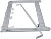 A white plastic appliance accessory, likely a mounting bracket or frame, is shown against a white background. Produktbild-Vorschau