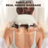 Nackenmassagegerät mit Wärme, Rückenmassagegerät, Shiatsu Produktbild-Vorschau 2