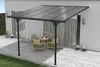 Terrassenüberdachung Carport KLEO 300L300 Aluminium Grau Produktbild-Vorschau 11