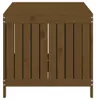 vidaXL Gartentruhe Honigbraun 147x68x64 cm Massivholz Produktbild-Vorschau 6