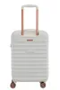 Handgepäck Hartschalenkoffer Trolley Weiß Rollenkoffer 55 Produktbild-Vorschau 4