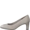 Tamaris Damen Pumps klassisch rund Blockabsatz samtige Produktbild-Vorschau 2
