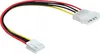 DELOCK Stromkabel Molex 4pin -> Floppy 4pin St/Bu 0.22m Náhled obrázku produktu 1