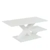 Merax Hochglanz Couchtisch aus MDF, Wohnzimmertisch mit Produktbild-Vorschau 12