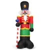 An inflatable nutcracker soldier decoration. Produktbild-Vorschau