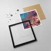 Gerahmtes Poster - Schwarzer Rahmen - Graffiti modern - Produktbild-Vorschau 4