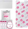 A flat lay of screen protector accessories and a screen protector. Produktbild-Vorschau