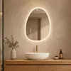 S'AFIELINA Miroir de salle de bain 60×45cm Miroir lumineux Voir les images du produit 2