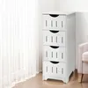 Badezimmerschrank Kommode Badschrank mit 4 Schublade Produktbild-Vorschau 3