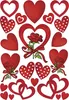 Autocollants HERMA DECOR "Coeurs & Roses Voir les images du produit 1