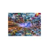 Puzzle, 1000 Teile – „Enjoy“ – Buntes Wohnhaus, Hongkong Produktbild-Vorschau 2