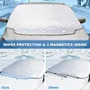 Frontscheibenabdeckung Auto Winter Magnet Fixierung Produktbild-Vorschau 2