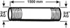 Cornat Galva-Rohr mm 3 4 1500 mm (530) – vzs53034150 Produktbild-Vorschau 2