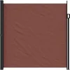 vidaXL Boční výsuvná markýza hnědá 200x600 cm Náhled obrázku produktu 3