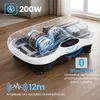 Extralink vibrační plošina 200W pro fitness a trénink bílá Náhled obrázku produktu 6