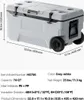 VEVOR Portable Cooler (74 qt/120 puszek), izolowana Podgląd zdjęcia produktu 7