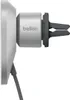 Side view of a silver Belkin car charger with a dark gray air vent clip and a dark gray cable attached. Anteprima dell’immagine prodotto