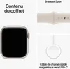 APPLE Watch Series 9 GPS + Cellular 45mm hliníkové pouzdro Náhled obrázku produktu 6
